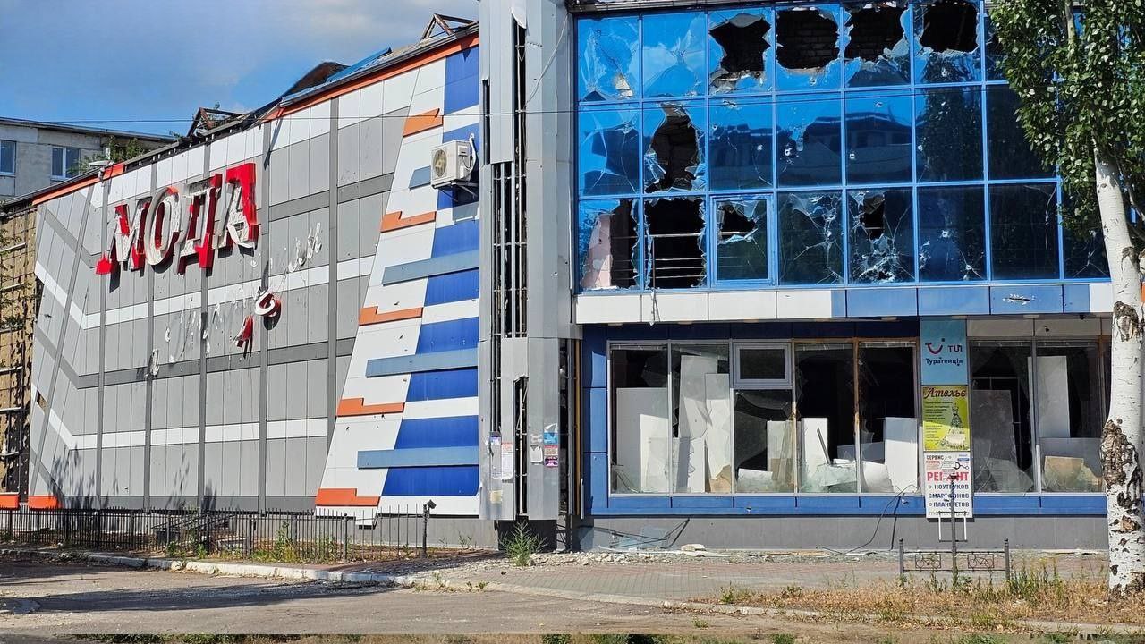 кадры из оккупированного Северодонецка